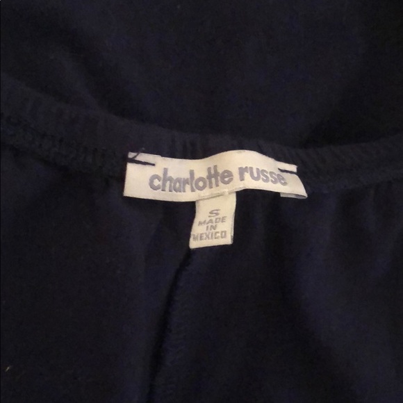 NAVY BLUE simple dress - Picture 4 of 4